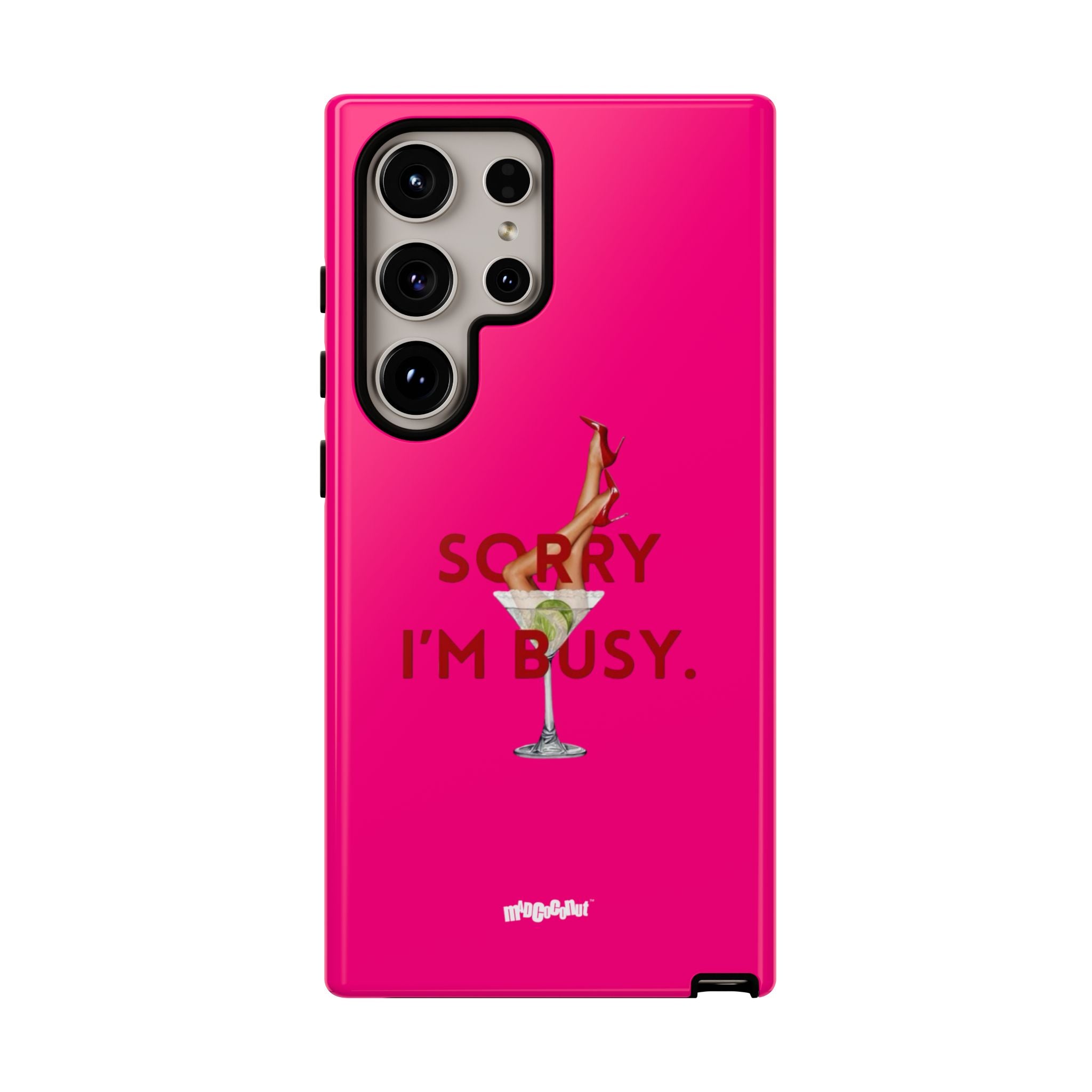 I didn't want to come
